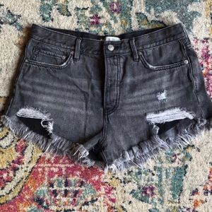 Free People Good Vibrations Cutoffs